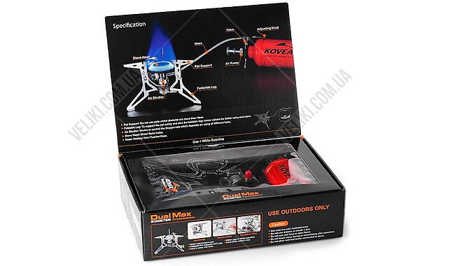 Горелка Kovea Booster Dual KB-N0810 - дополнительное фото 5