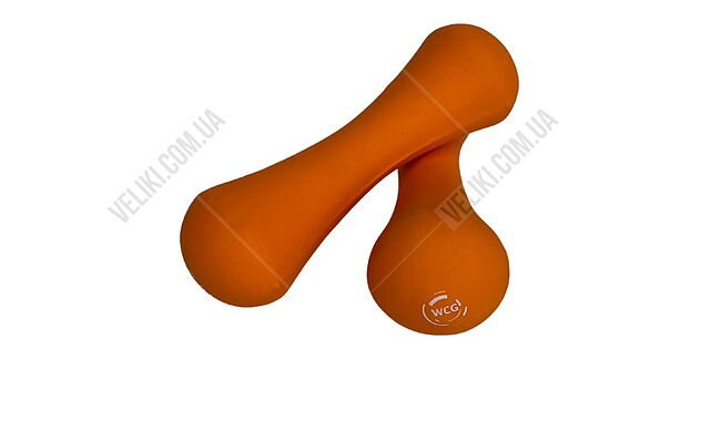 Гантелі WCG 2х3 кг - дополнительное фото 1