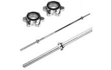 Набір WCG штанга та гантелі 38 кг - дополнительное фото 1