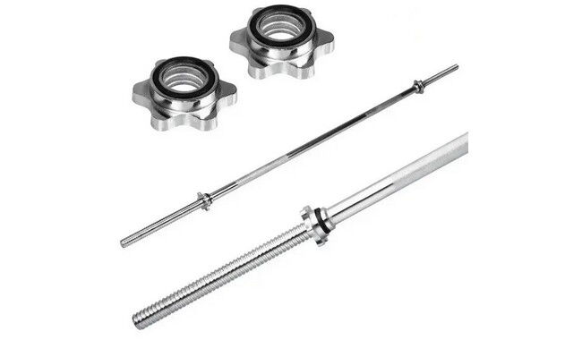 Набір WCG штанга та гантелі 38 кг - дополнительное фото 1