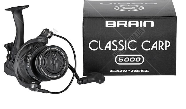 Котушка Brain Classic Carp Baitrunner 5000 Screw Handle - дополнительное фото 2