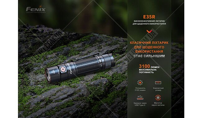 Ліхтар Fenix E35R - дополнительное фото 5