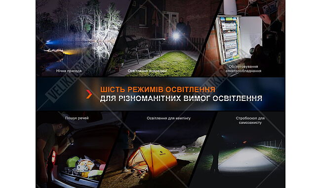 Ліхтар Fenix E35R - дополнительное фото 8