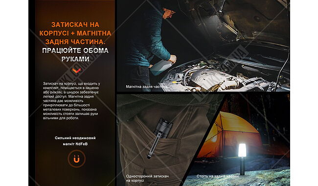 Ліхтар Fenix E35R - дополнительное фото 10