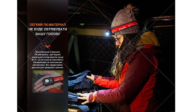 Ліхтар Fenix HL16 AAA - дополнительное фото 8