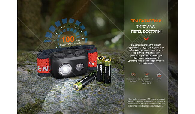 Ліхтар Fenix HL16 AAA - дополнительное фото 9