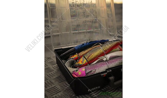 Коробка Westin W6 Lure Vault 4 inserts - дополнительное фото 2