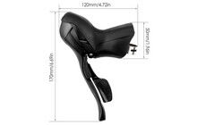 Дуалы microSHIFT R9 2x9 OEM - дополнительное фото 1