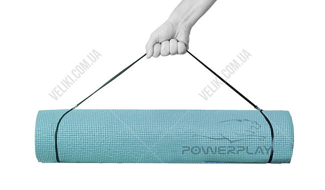 Килимок для фітнесу та йоги PowerPlay 4010 - дополнительное фото 10