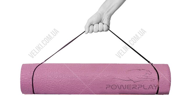 Килимок для фітнесу та йоги PowerPlay 4010 - дополнительное фото 13
