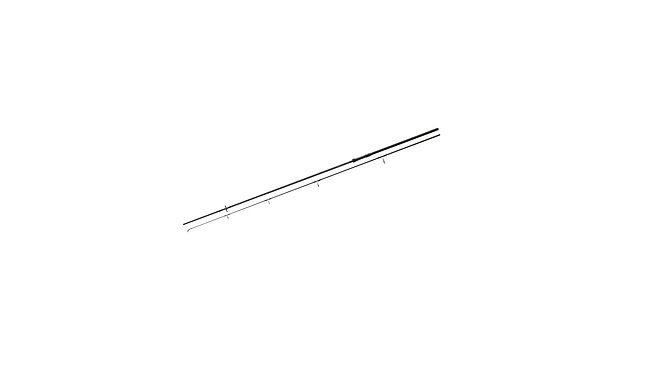 Карпове вудлище Daiwa Black Widow 3Lb 3,60 м - фото 1