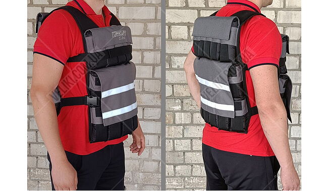 Жилет-обтяжувач EasyFit Armor 18 кг. - дополнительное фото 2