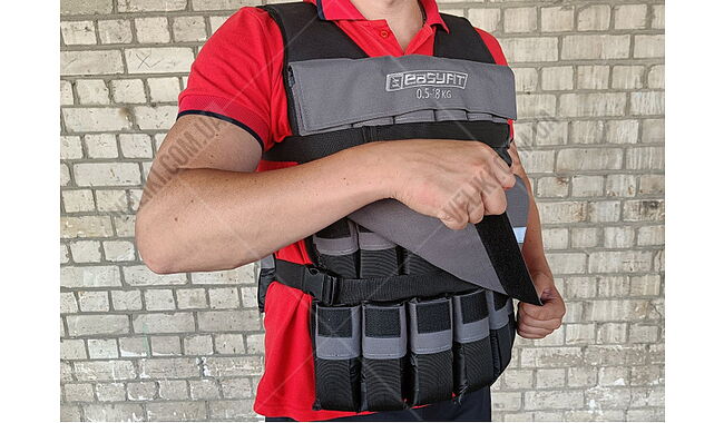 Жилет-обтяжувач EasyFit Armor 18 кг. - дополнительное фото 6