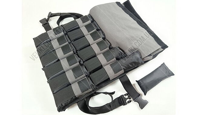 Жилет-обтяжувач EasyFit Armor 18 кг. - дополнительное фото 9