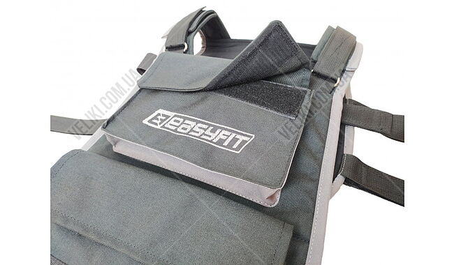 Жилет-обтяжувач EasyFit набірний до 20 кг. - дополнительное фото 1