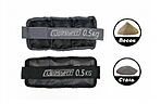 Обтяжувачі для щиколоток та зап'ястей EasyFit Metal 2х0.5 кг - дополнительное фото 1