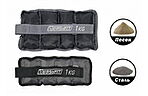 Утяжелители для щиколоток и запястий EasyFit Metal 2х1 кг - дополнительное фото 1