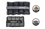 Обтяжувачі для щиколоток та зап'ястей EasyFit Metal 2х2 кг - дополнительное фото 1