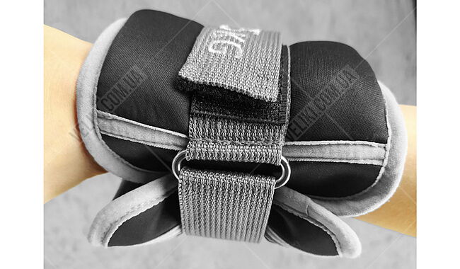 Обтяжувачі для щиколоток та зап'ястей EasyFit Myaki 2х1.5 кг - дополнительное фото 2
