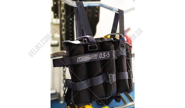 Обтяжувачі для щиколоток та зап'ястей EasyFit 2х0.5-5 кг - дополнительное фото 2