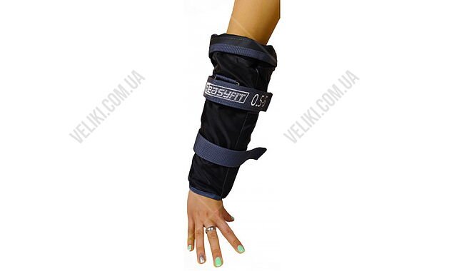 Обтяжувачі для щиколоток та зап'ястей EasyFit 2х0.5-5 кг - дополнительное фото 5