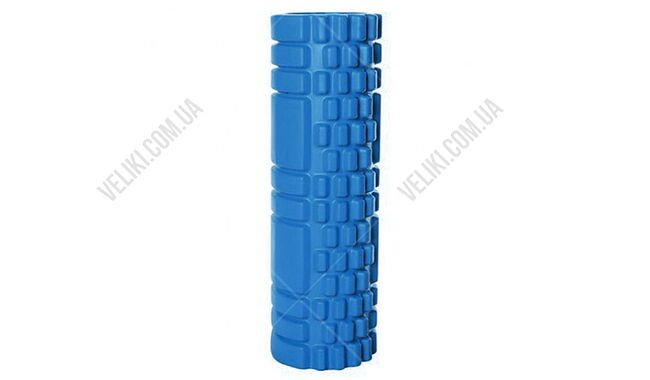 Массажный ролик EasyFit Grid Roller Mini 30 см - дополнительное фото 3