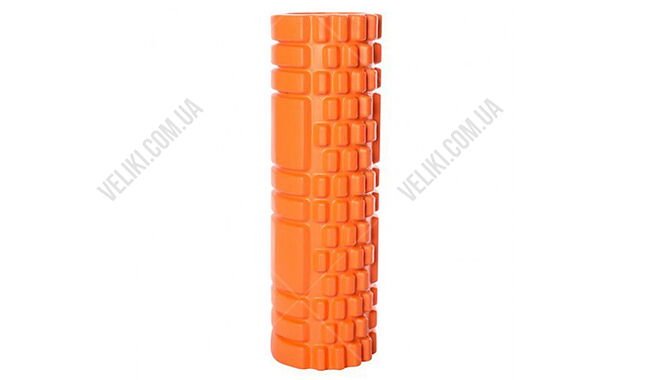 Массажный ролик EasyFit Grid Roller Mini 30 см - дополнительное фото 1