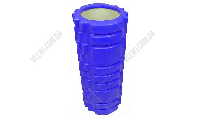 Массажный ролик EasyFit Grid Roller v.1.1 33 см - дополнительное фото 3