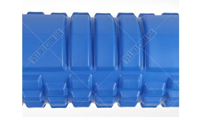 Масажний ролик EasyFit Grid Roller v.2.1 45 см - дополнительное фото 6