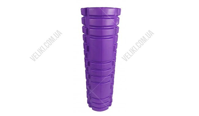 Масажний ролик EasyFit Grid Roller v.2.1 45 см - дополнительное фото 1