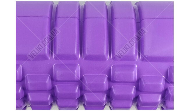 Масажний ролик EasyFit Grid Roller v.2.1 45 см - дополнительное фото 3