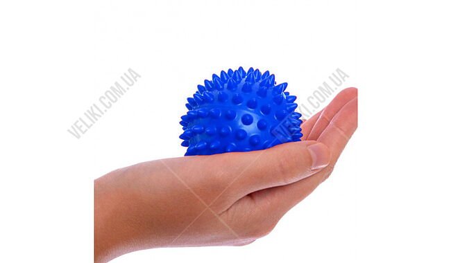 Массажный мяч EasyFit PVC Hard 7.5 см - дополнительное фото 2