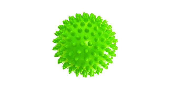 Массажный мяч EasyFit PVC Hard 7.5 см - фото 5