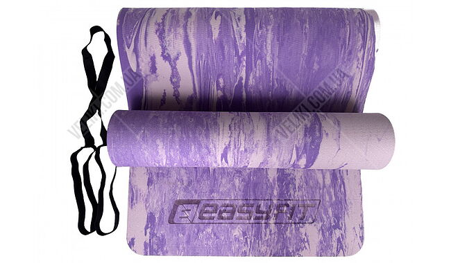 Коврик для фитнеса и йоги EasyFit s-EVA Mat 8 мм - дополнительное фото 1