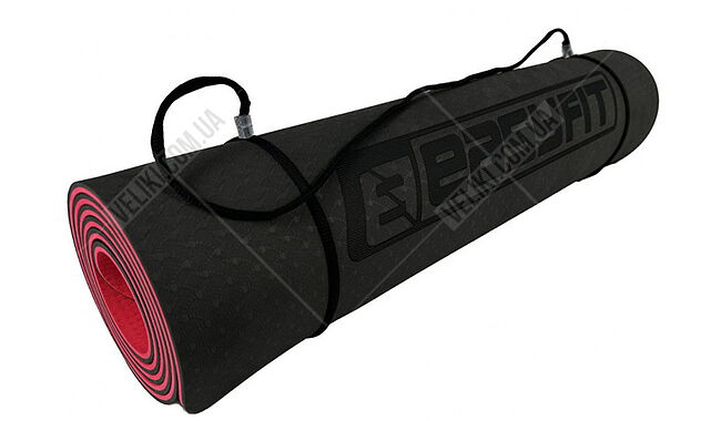 Коврик для фитнеса и йоги EasyFit TPE+TC 6 мм - дополнительное фото 6