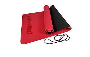 Килимок для фітнесу та йоги EasyFit TPE+TC 6 мм