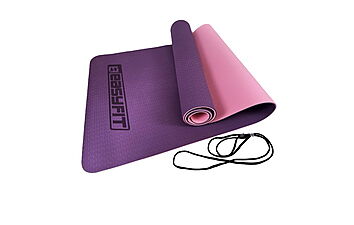 Килимок для фітнесу та йоги EasyFit TPE+TC 6 мм