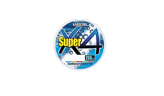 Шнур Duel Hardcore Super X4 200 м 0,11 мм 3,6 кг - фото 1