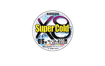 Шнур Duel Hardcore Super Cold X8 200 м 0,21 мм 13,5 кг