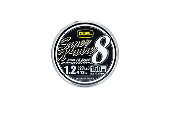 Шнур Duel Super X-Wire 8 200 м 0,17 мм 9,0 кг