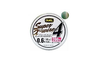 Шнур Duel Super X-Wire 4 150 м 0,13 мм 5,4 кг
