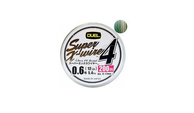 Шнур Duel Super X-Wire 4 150 м 0,13 мм 5,4 кг - фото 1