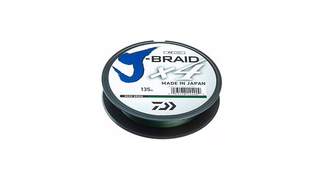 Шнур Daiwa J-Braid X4E 270 м 0,19 мм 10,2 кг - фото 1