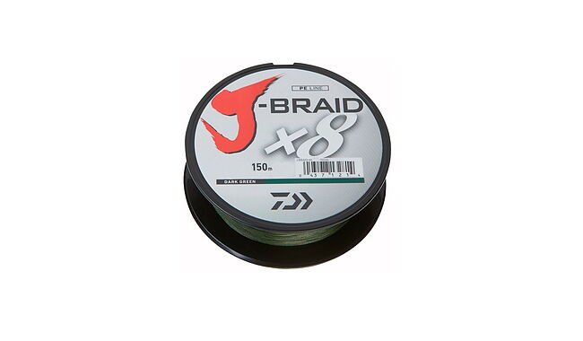 Шнур Daiwa J-Braid X8 150 м 0,13 мм 8,0 кг - фото 1