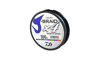 Шнур Daiwa J-Braid X4E 300 м 0,25 мм 14,4 кг