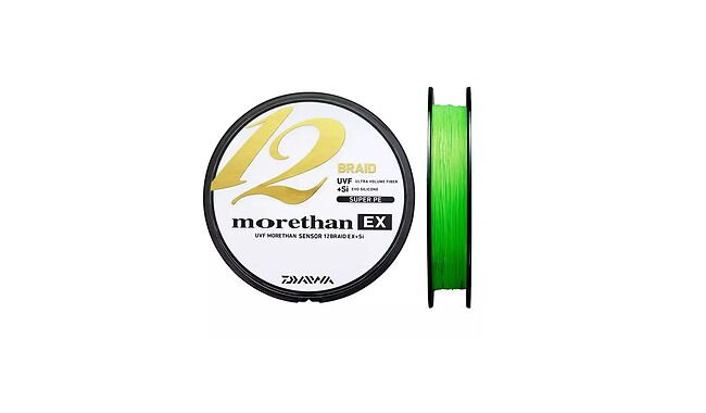 Шнур Daiwa UVF Morethan Sensor 12 Braid EX+SI 150 м 0,14 мм 12,2 кг - фото 1