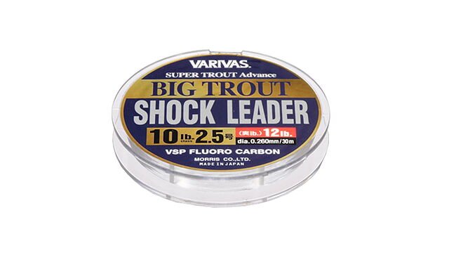 Флюорокарбон Varivas Big Trout Shock Leader 30 м 0,26 мм - фото 1