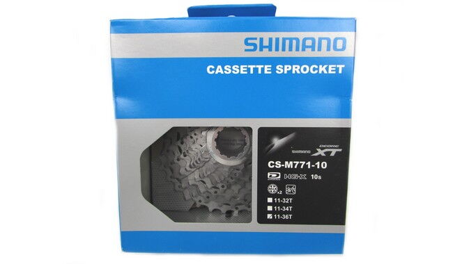 Кассета Shimano Deore XT CS-M771 11-36T - дополнительное фото 2