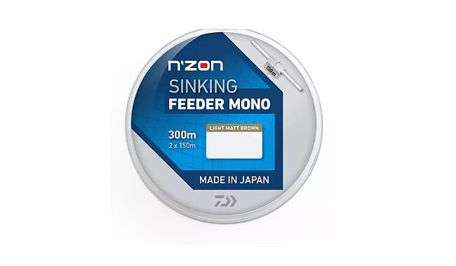 Леска Daiwa N`Zon Sinking Feeder Mono 300 м 0,16 мм 1,69 кг - фото 1