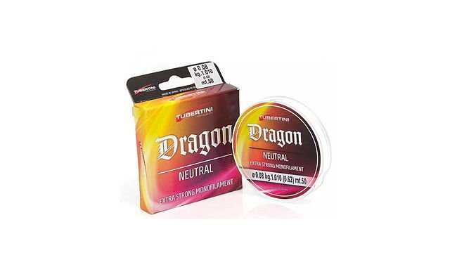 Лісочка Tubertini Dragon 50 м 0,10 мм 1,62 кг - фото 1